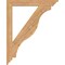 Ekena Millwork Funston Traditional Smooth Bracket, Western Red Cedar, 3 1/2"W x 32"D x 40"H BKT04X32X40FST01SWR - alternate 2